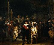 REMBRANDT Harmenszoon van Rijn The Night Watch or The Militia Company of Captain Frans Banning Cocq Sweden oil painting reproduction